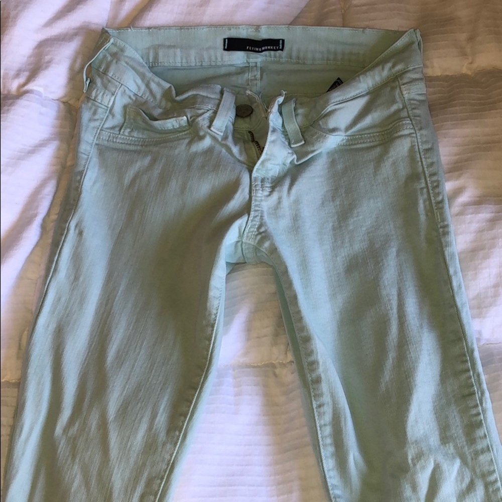Light blue jeans